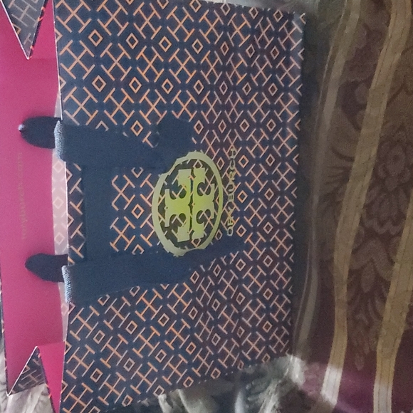 Tory burch Hp gorgeous cred card leather cash holder tagged bagged wrapped new - Picture 5 of 5